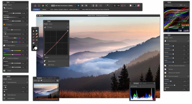 Affinity Photo Beta 1.7.1.140 RC1 Mac Torrent