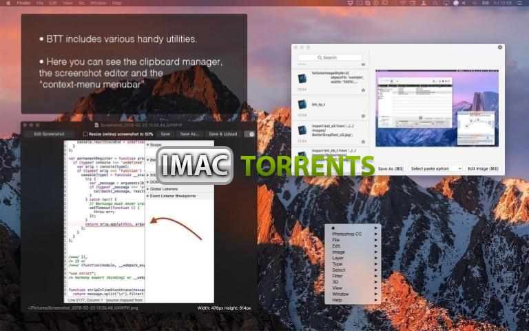 BetterTouchTool 3.742+ Crack iMac-Torrents