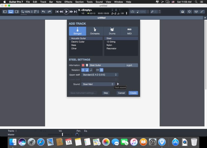 Guitar Pro 7.5.2 For Mac OS
