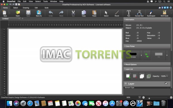 NCH DrawPad 5.29 For macOS