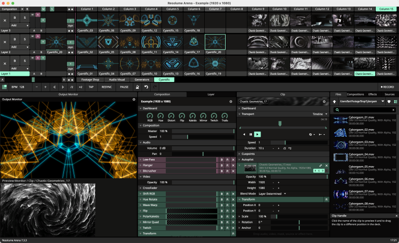 Resolume Arena 6.1.2 + Crack [Mac OSX]