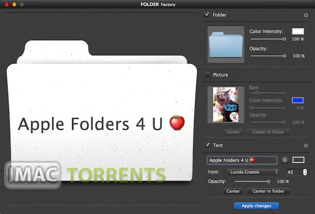 Folder-Factory 5.7.0 For Mac