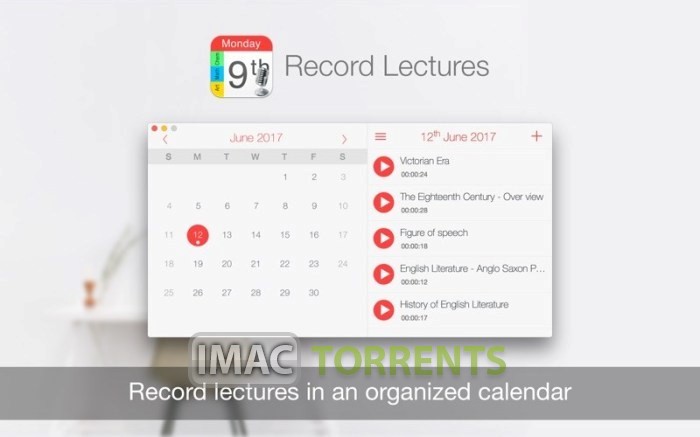 Record Lectures 3.1.3 macOS Full