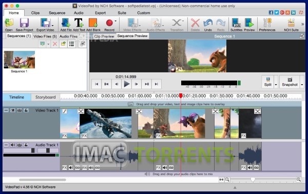 NCH VideoPad Pro 7.37 Full Mac