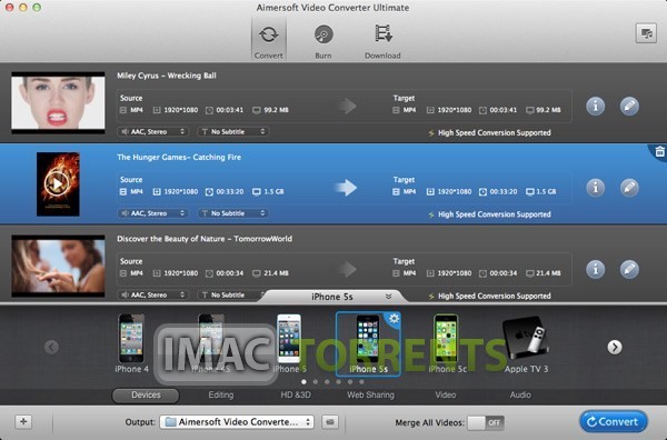 Aimersoft Video Converter 6.1 Full For Mac