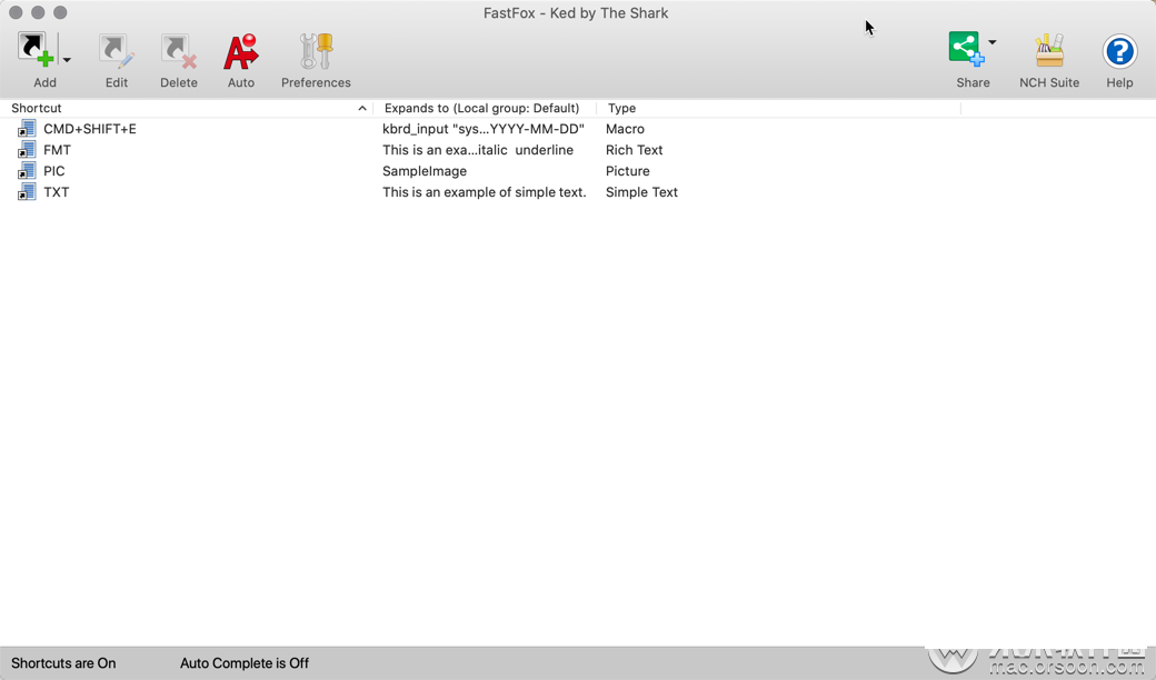 NCH FastFox 3.00 macOS Full