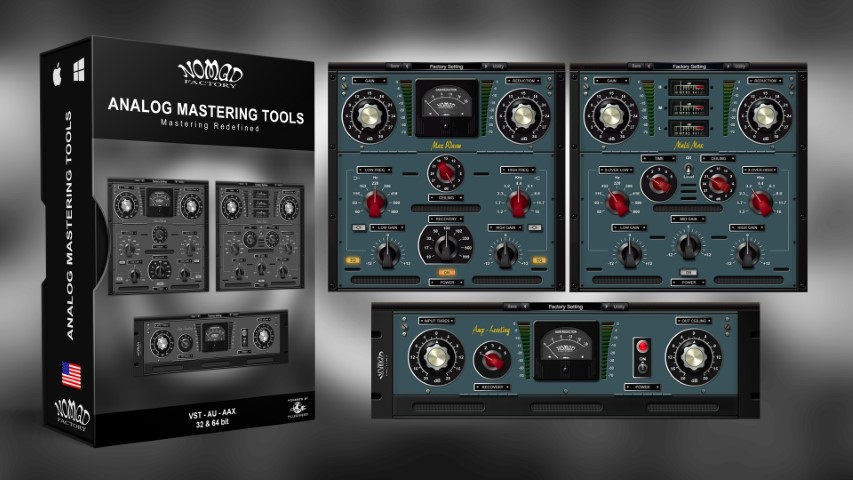 Nomad Factory Analog Mastering Tools 5.13 For Mac