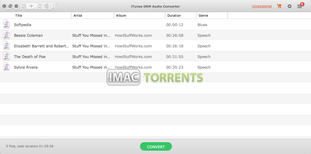 NoteBurner iTunes DRM Audio Converter 2.5.4 Full macOS