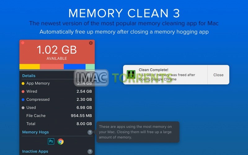 Memory Clean 3 Full macOS