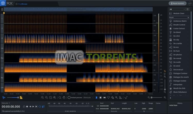 iZotope RX 8 Audio Editor Advanced 8.00 MacOS