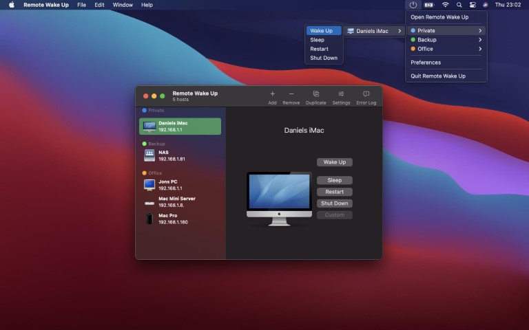 Remote Wake Up 1.4.1 macOS Torrent