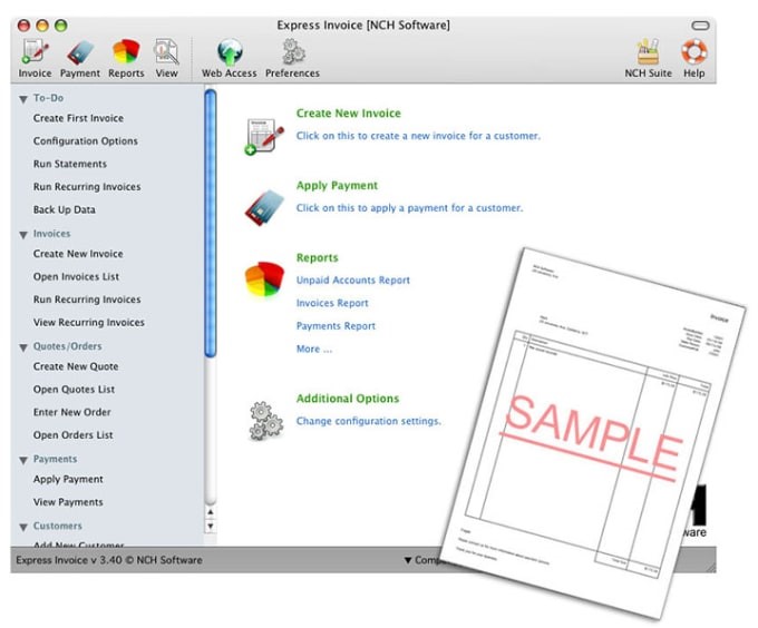 Express Invoice for Mac 9.01 Crack