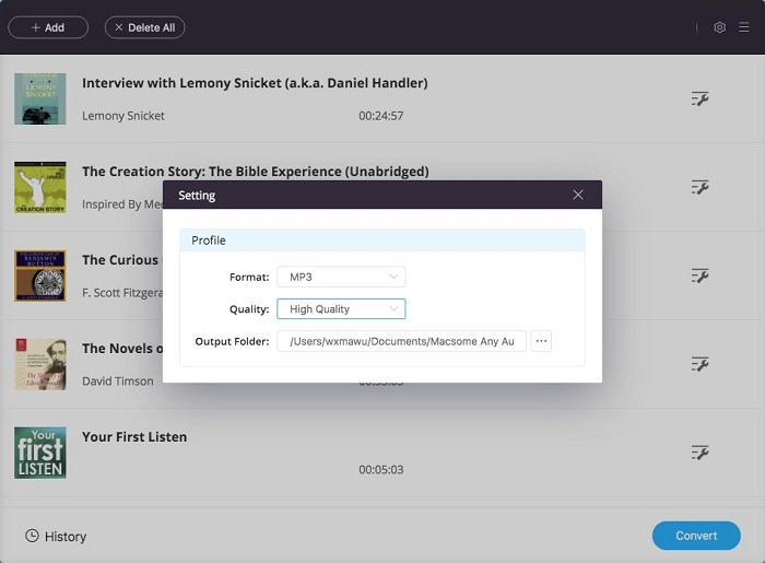 AudioBook Converter for Mac 1.1.0 Torrent