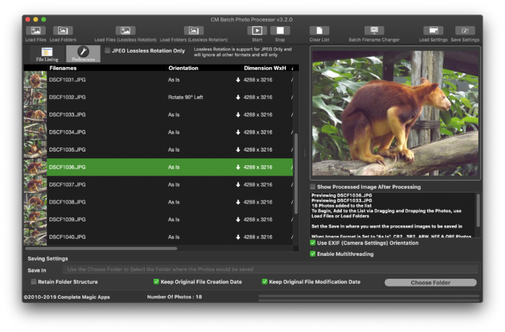 CM Batch Photo Processor for Mac 3.8.5.3.564