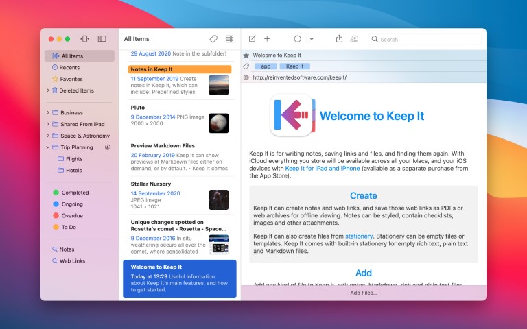 Keep It for Mac 1.10.6 Torrent