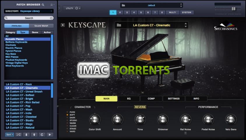 Spectrasonics Keyscape v1.3.0f For macOS