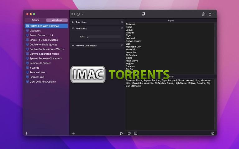 Text Workflow 1.3.2 macOS Torrent