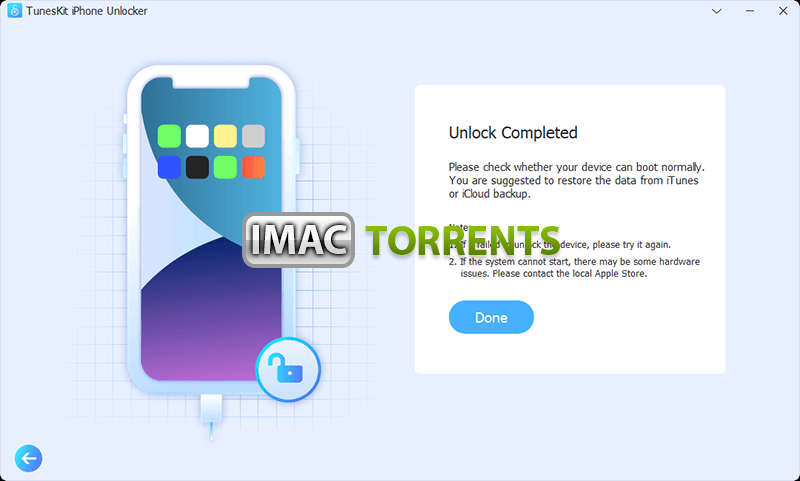 TunesKit iPhone Unlocker 2.2.0 For Mac